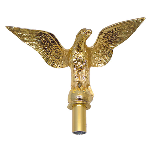 11A 11 IN BRASS PLATED EAGLE