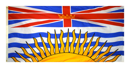 3X6 FT NYL-GLO BRITISH COLUMBIA