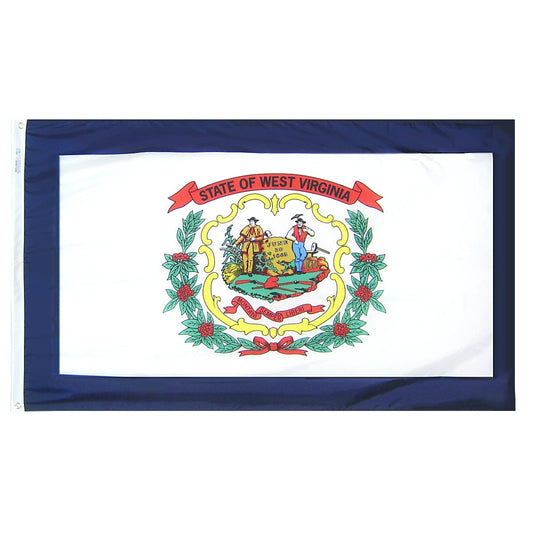 4X6 FT NYL-GLO WEST VIRGINIA