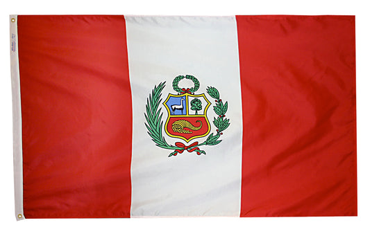 3X5 FT NYL-GLO PERU GOVT