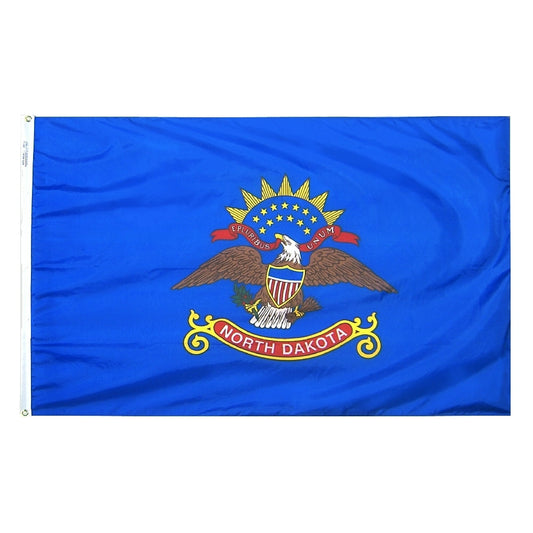 12X18 IN NYL-GLO NORTH DAKOTA