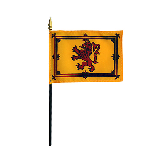 4X6 IN EB SCOT RAMPANT LION MTD 12PK