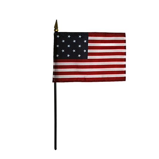 4X6 IN EB STAR SPANGLED BNR MTD 12PK
