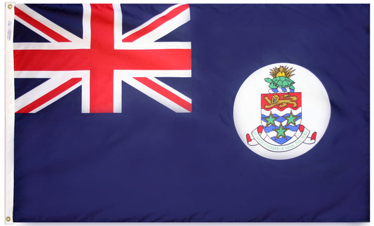 2X3 FT CAYMAN ISLANDS - BLUE W/WHITE DSK