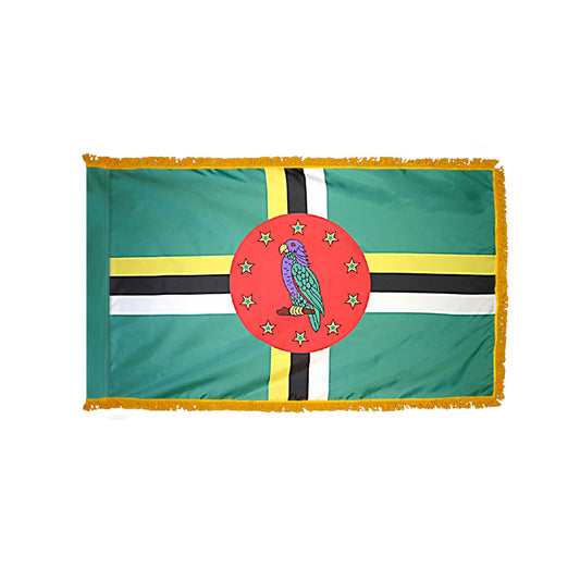 3X5 FT COL NYL-GLO DOMINICA FRG