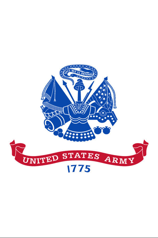 12X18 IN US ARMY SEAL GARDEN BANNER
