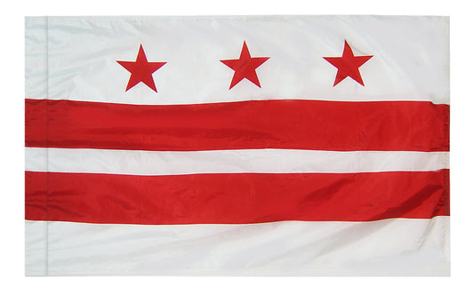 3X5 FT COL NYL-GLO DIST OF COLUMBIA