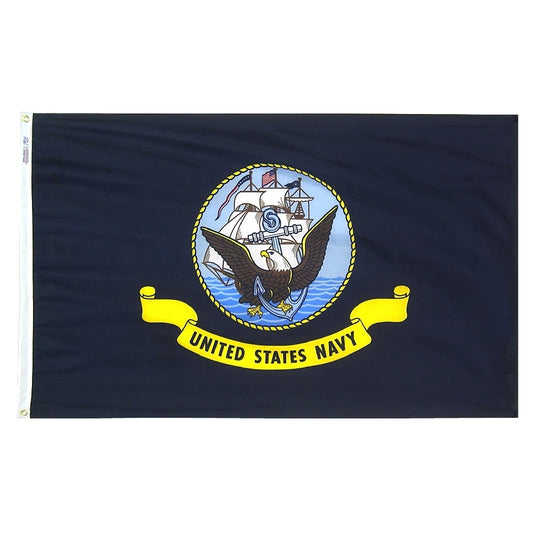 2X3 FT NYL-GLO US NAVY