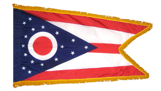 3X5 FT COL NYL-GLO OHIO FRG