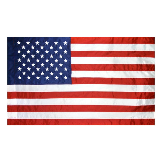 3X5 FT FT NYL-GLO US BANNER LEATHER TAB