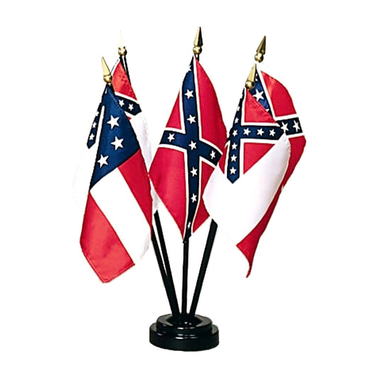 4X6 IN EB FLAGS OF CONFEDERACY SET