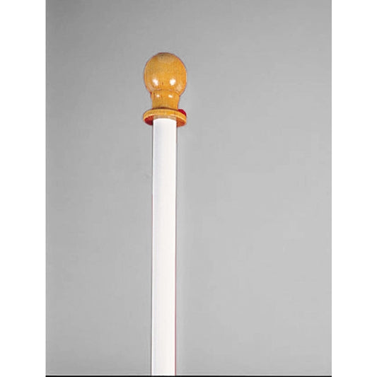 STYLE FG-6 6 FT X1 IN POLE W/BALL 6PK