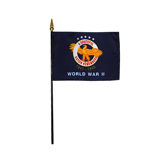 4X6 IN EB WWII COMMEMORATIVE MTD 12PK