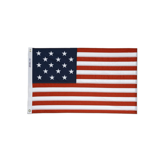 3X5 FT NYL-GLO STAR SPANGLED BANNER DYED