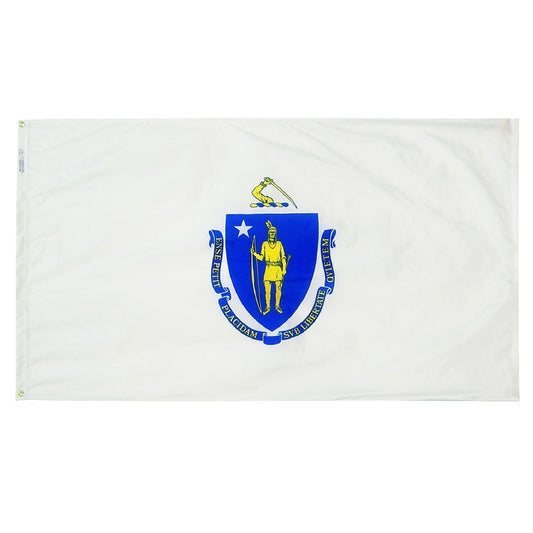 4X6 FT NYL-GLO MASSACHUSETTS