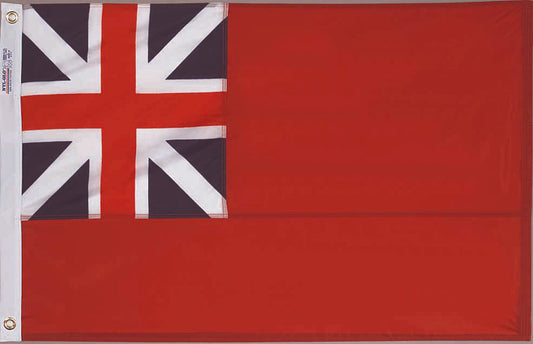 2X3 FT NYL-GLO BRIT RED ENS-1707