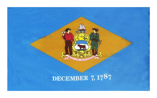 4X6 FT COL NYL-GLO DELAWARE