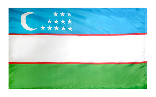 3X5 FT NYL-GLO UZBEKISTAN